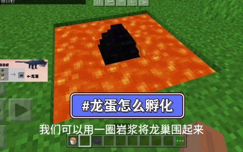 手游我的世界龙蛋怎么孵化