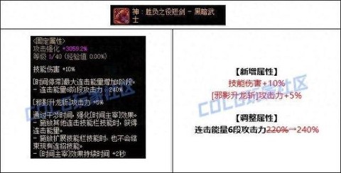 dnf黑暗武士用什么武器