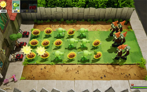 3d植物大战僵尸图2