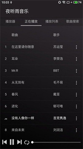 夜听雨音乐图3