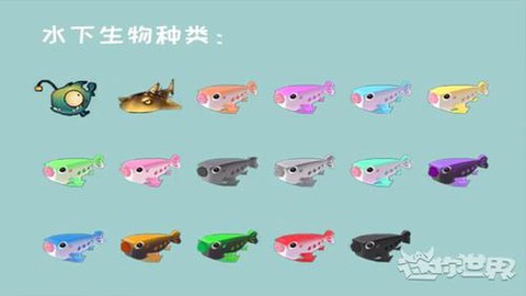 迷你世界都有什么鱼[图1]