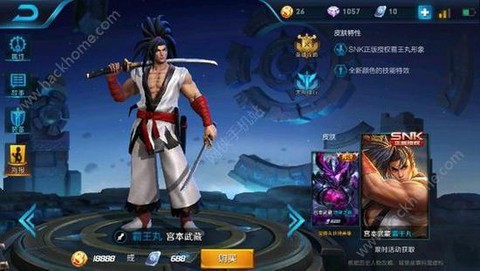 王者荣耀宫本带什么技能