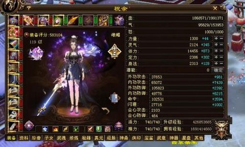 天龙八部峨眉什么属性