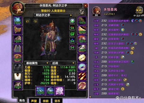 魔兽世界防骑怎么样