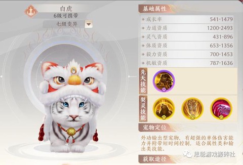 天龙八部怎么洗练宠物