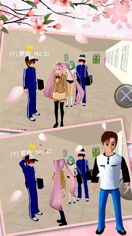 樱花学校时尚女生图3