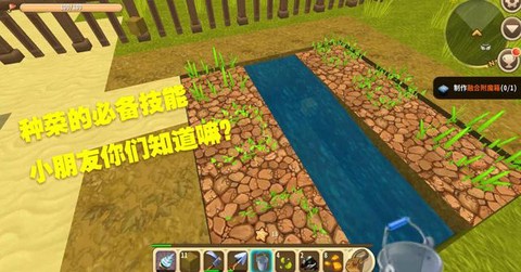 迷你世界怎么种菜视频