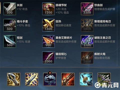 英雄联盟新手怎么出装