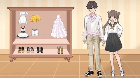 高中女生装扮图2