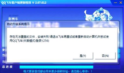 为什么我的qq飞车更新不了[图1]