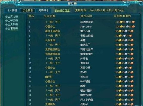 龙之谷公会名字怎么改