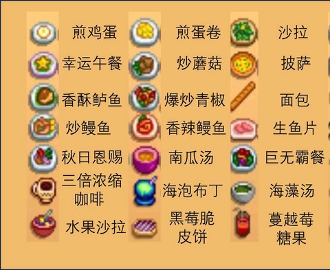 星露谷物语如何做菜[图1]