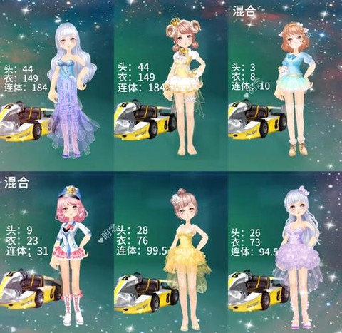 qq飞车什么衣服搭配