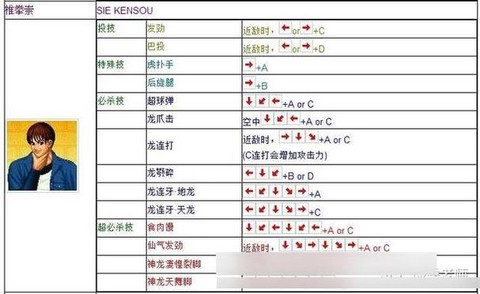 拳皇97键盘怎么开始
