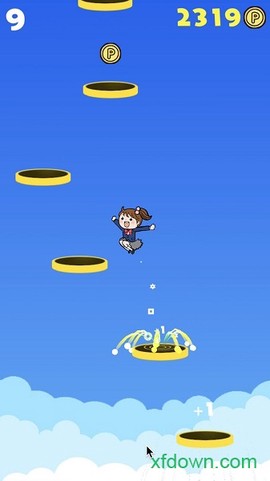 跳上天空女孩[图1]