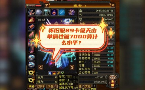 天龙八部天山加什么