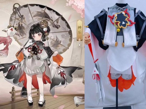 阴阳师神乐衣服怎么穿[图1]