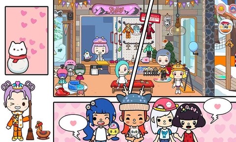托卡迷你城市滑雪人图3
