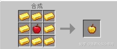 我的世界金苹果怎么喂