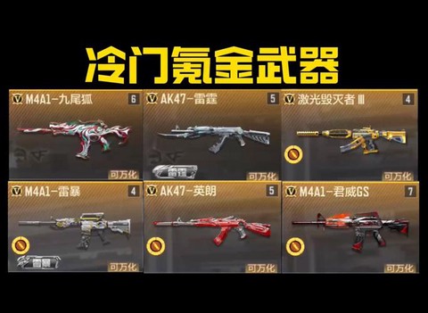 穿越火线手游有什么枪[图1]