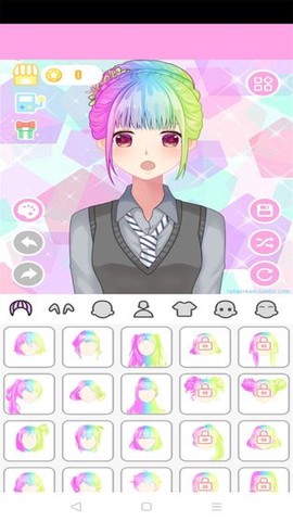 粉彩萌娘换装系统图1