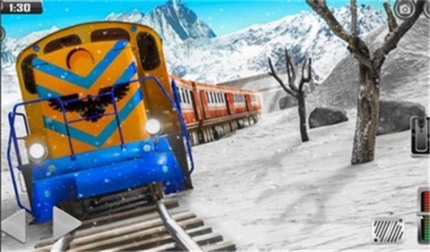 雪地火车模拟图2