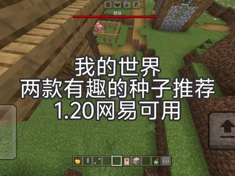 我的世界手机版种子怎么用