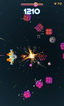 像素宇宙飞船图1