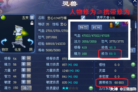 倩女幽魂灵兽怎么看好坏[图2]