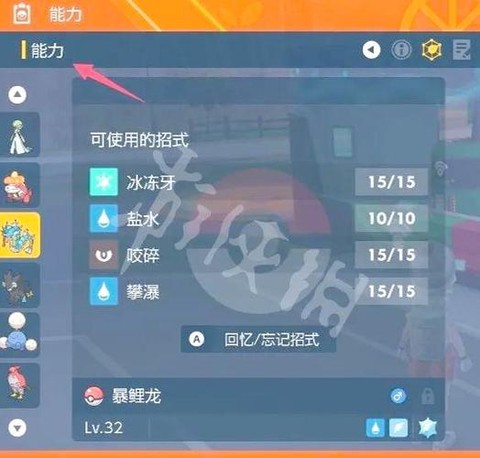 口袋妖怪怎么忘记技能[图2]