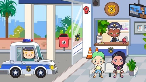 迷你城堡小镇警察局图1