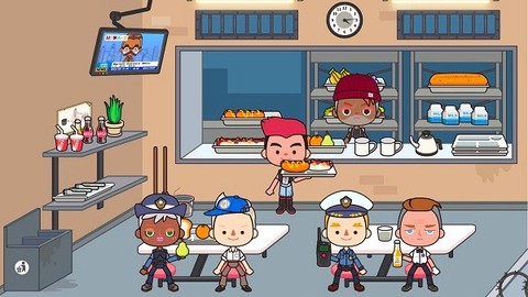 迷你城堡小镇警察局图3