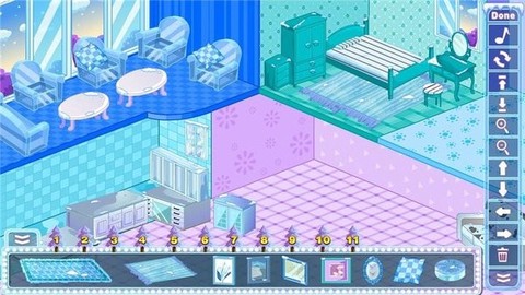 设计冰雪公主娃娃屋图3