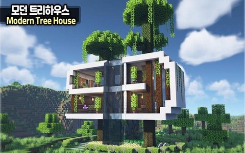 我的世界怎么建树屋