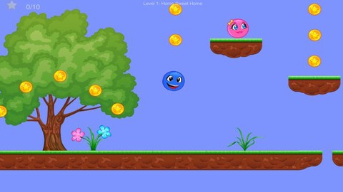 蓝色球图1