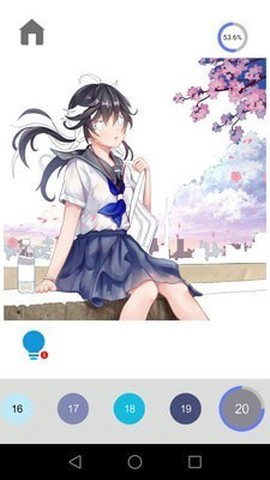 二次元数字填色图2