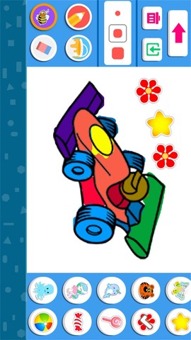 儿童游戏涂色画画图1