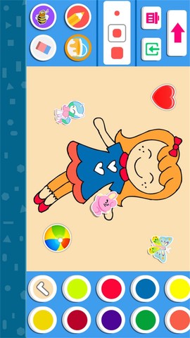 儿童游戏涂色画画图2