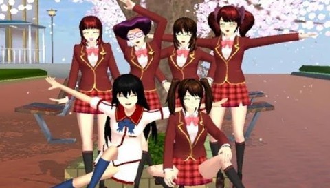 青春校园女高中生图1