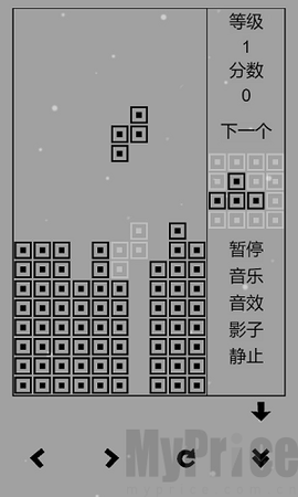 俄罗斯方块黑白版[图2]