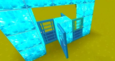 迷你世界怎么建旋转门[图1]