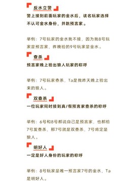 狼人杀游戏怎么发言