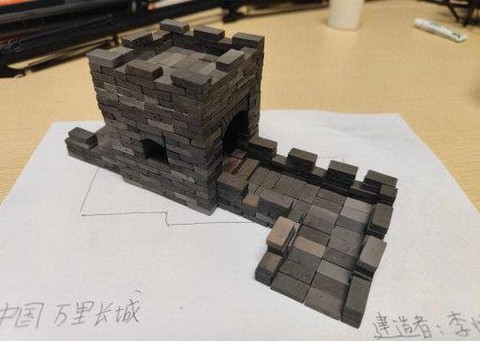 迷你世界长城怎么做