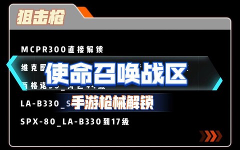 使命召唤战区怎么解锁枪[图2]