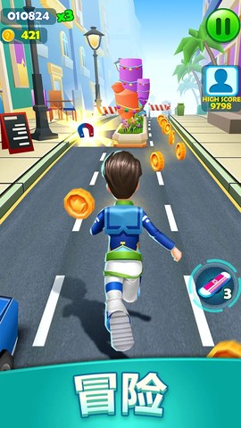 超级小子跑酷图2