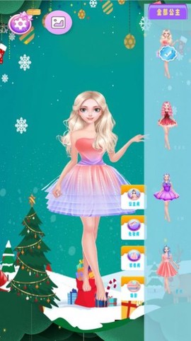 冰雪公主化妆派对图2