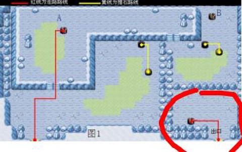 口袋妖怪火红双子岛怎么走图解[图1]