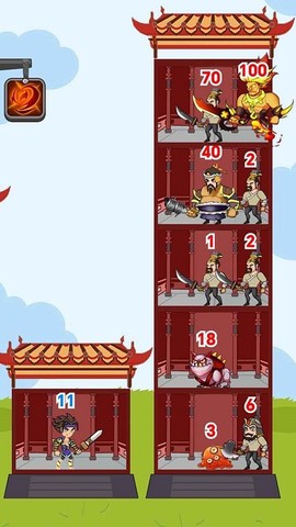 爬塔英雄图1