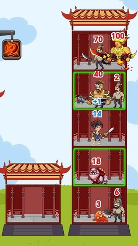 爬塔英雄图3