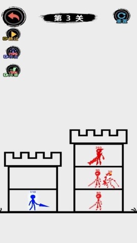 火柴人画线逃亡图1